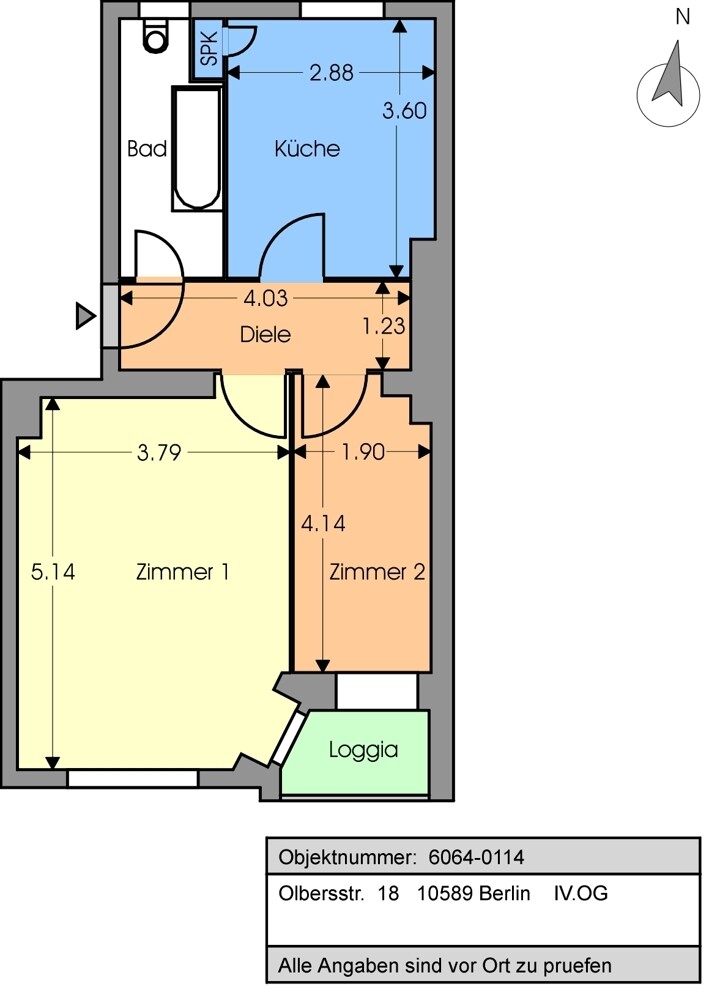 Grundriss WE 114