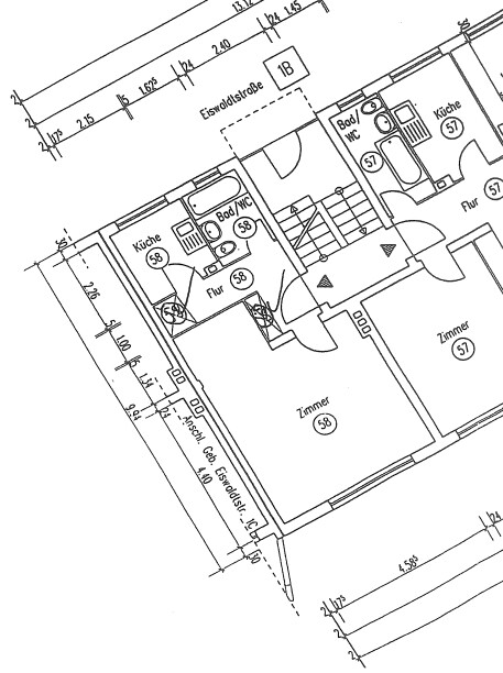 Grundriss WE58