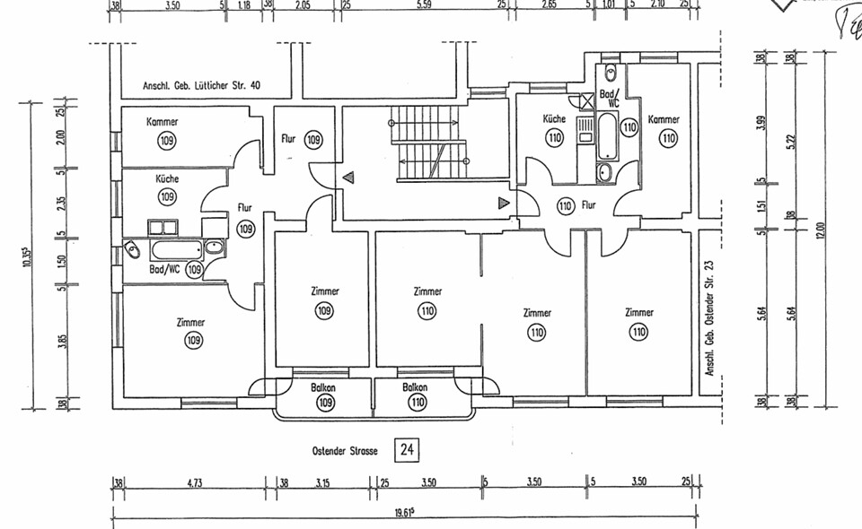 Grundriss WE110