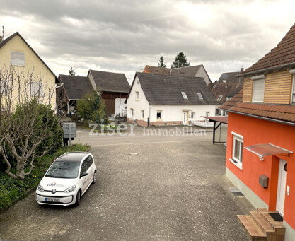 Blick auf den Hof
