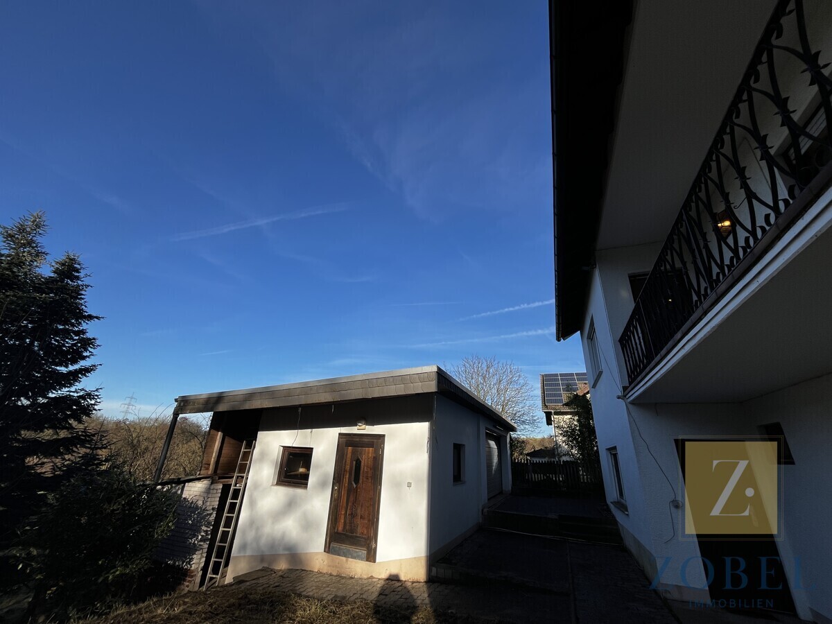 Werkstatthäuschen im Garten