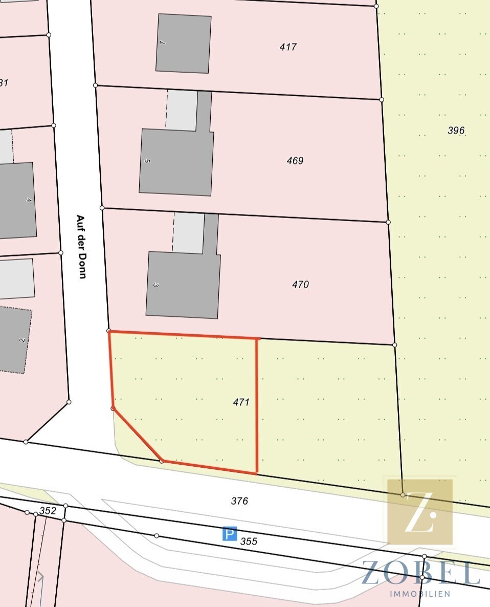 Lageplan Grundstück klein