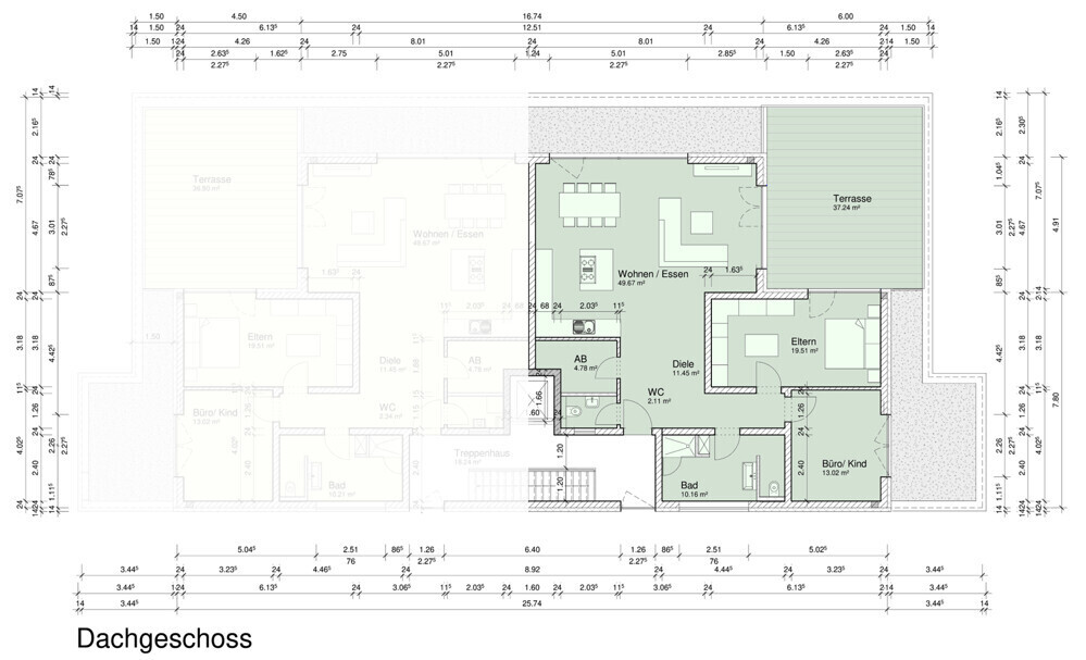 Luma Grundriss Wohnung 10 bemaßt
