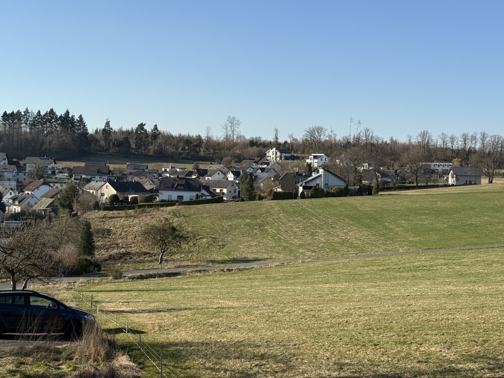 Blick auf das Neubaugebiet