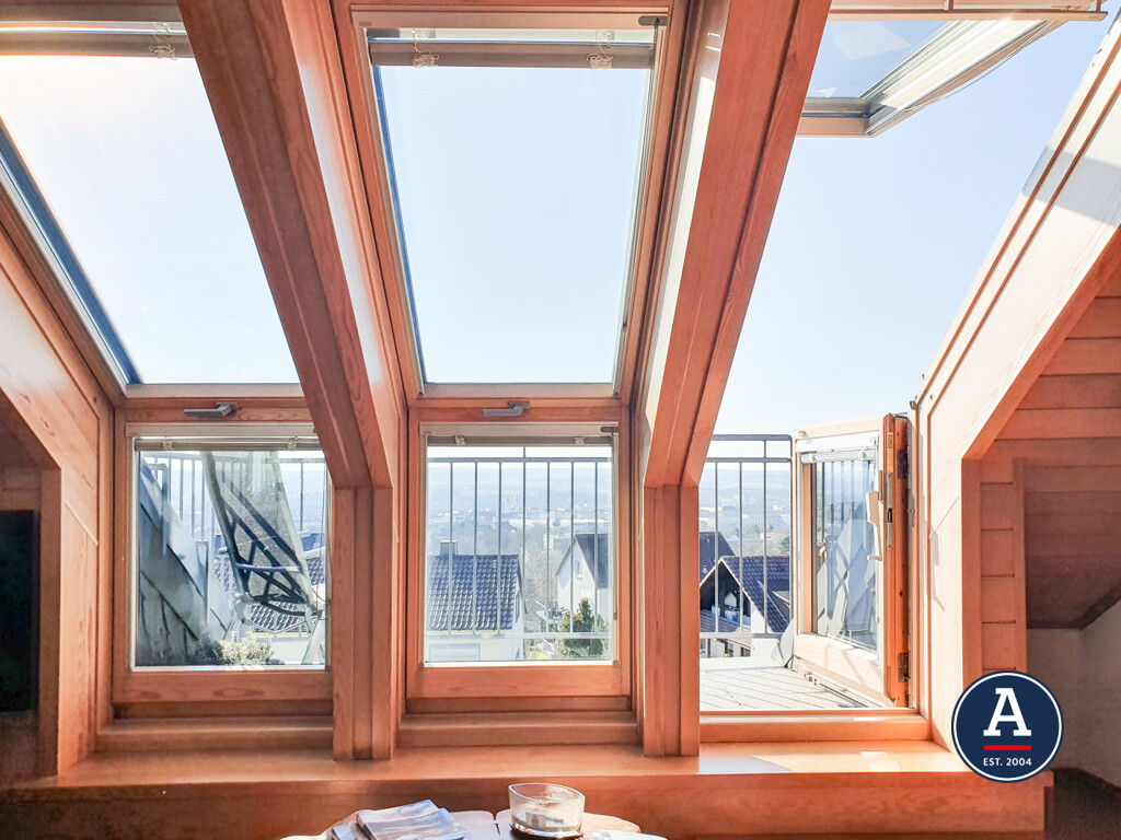 Ausblick vom Esszimmer