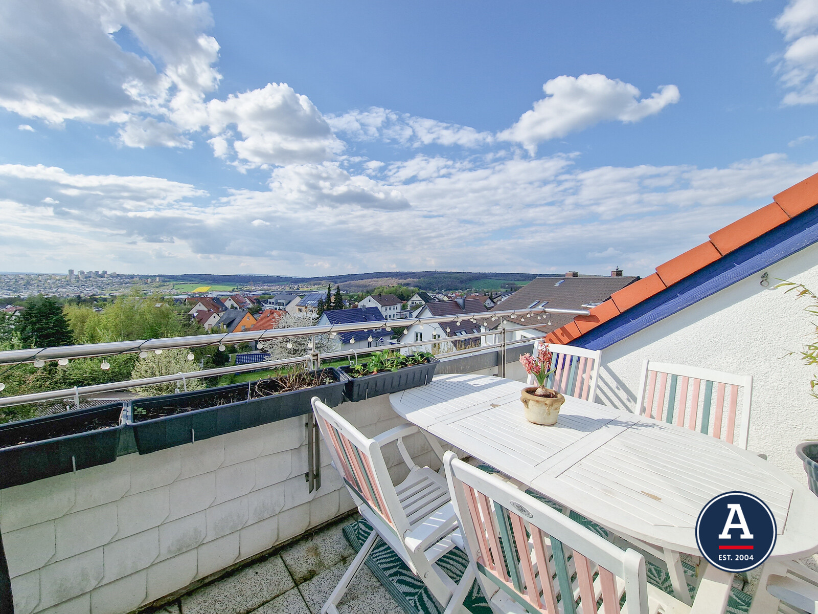 Loggia mit Fernblick