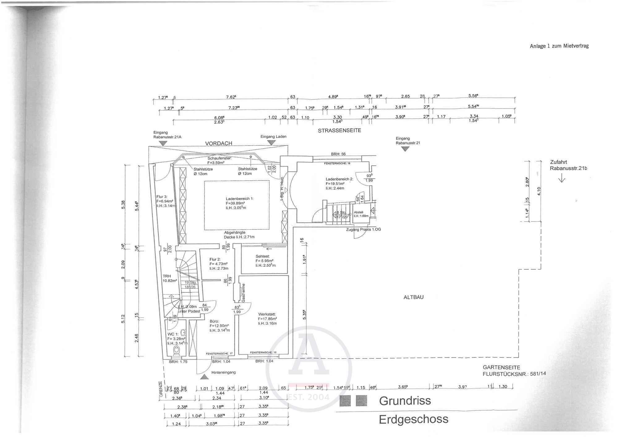 Grundriss EG