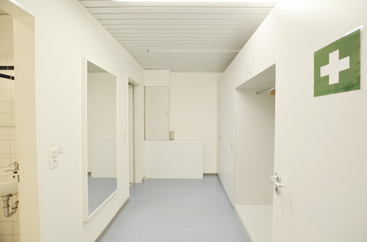 Garderobe/WC's