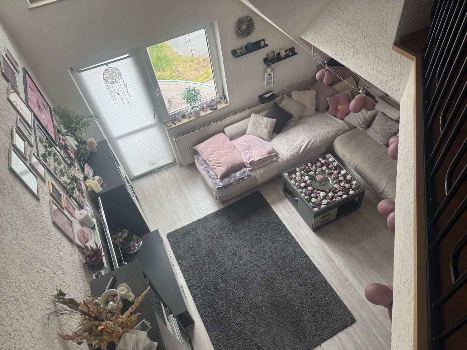 Blick von der Galerie