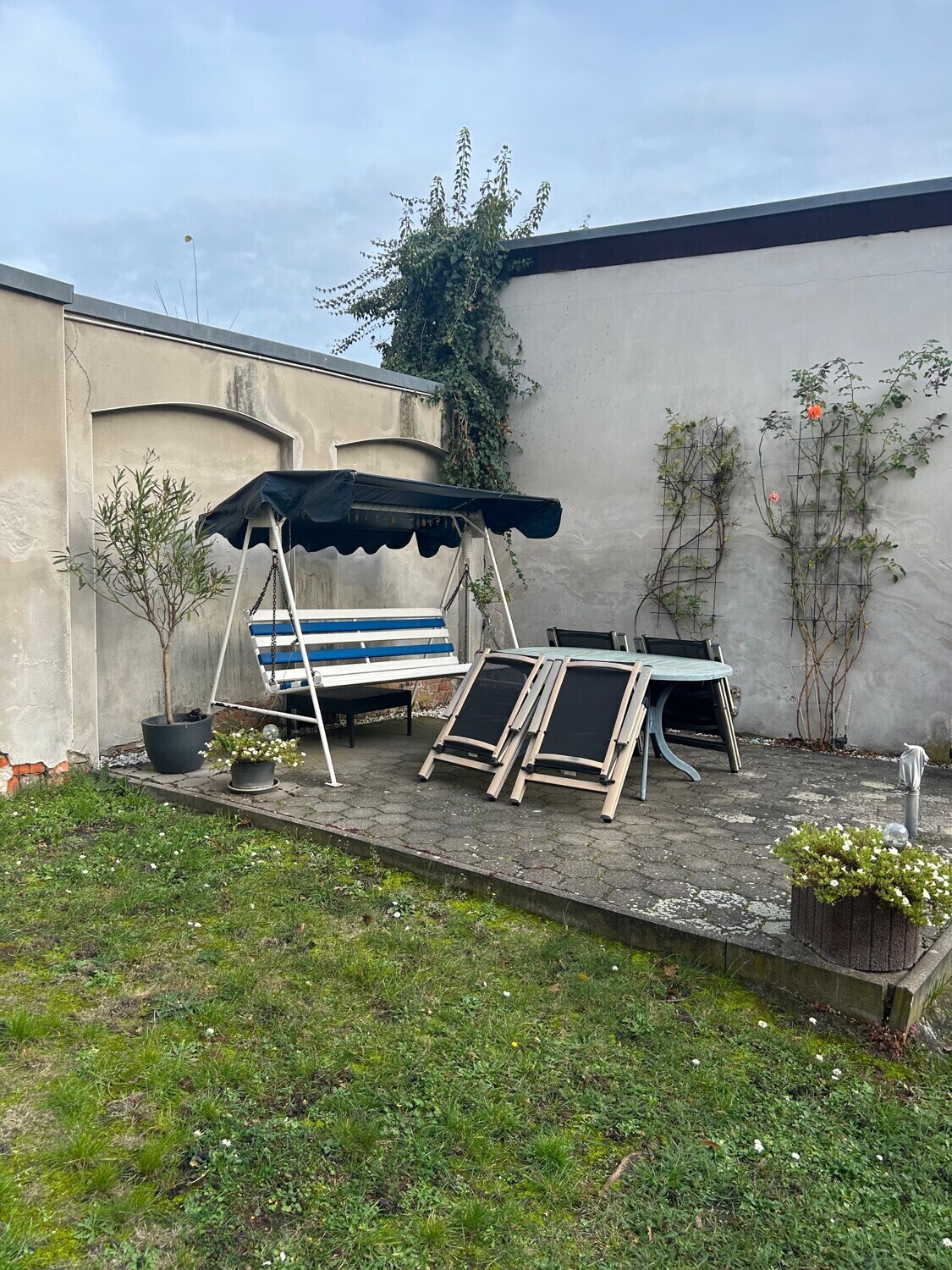 Garten mit Grillecke