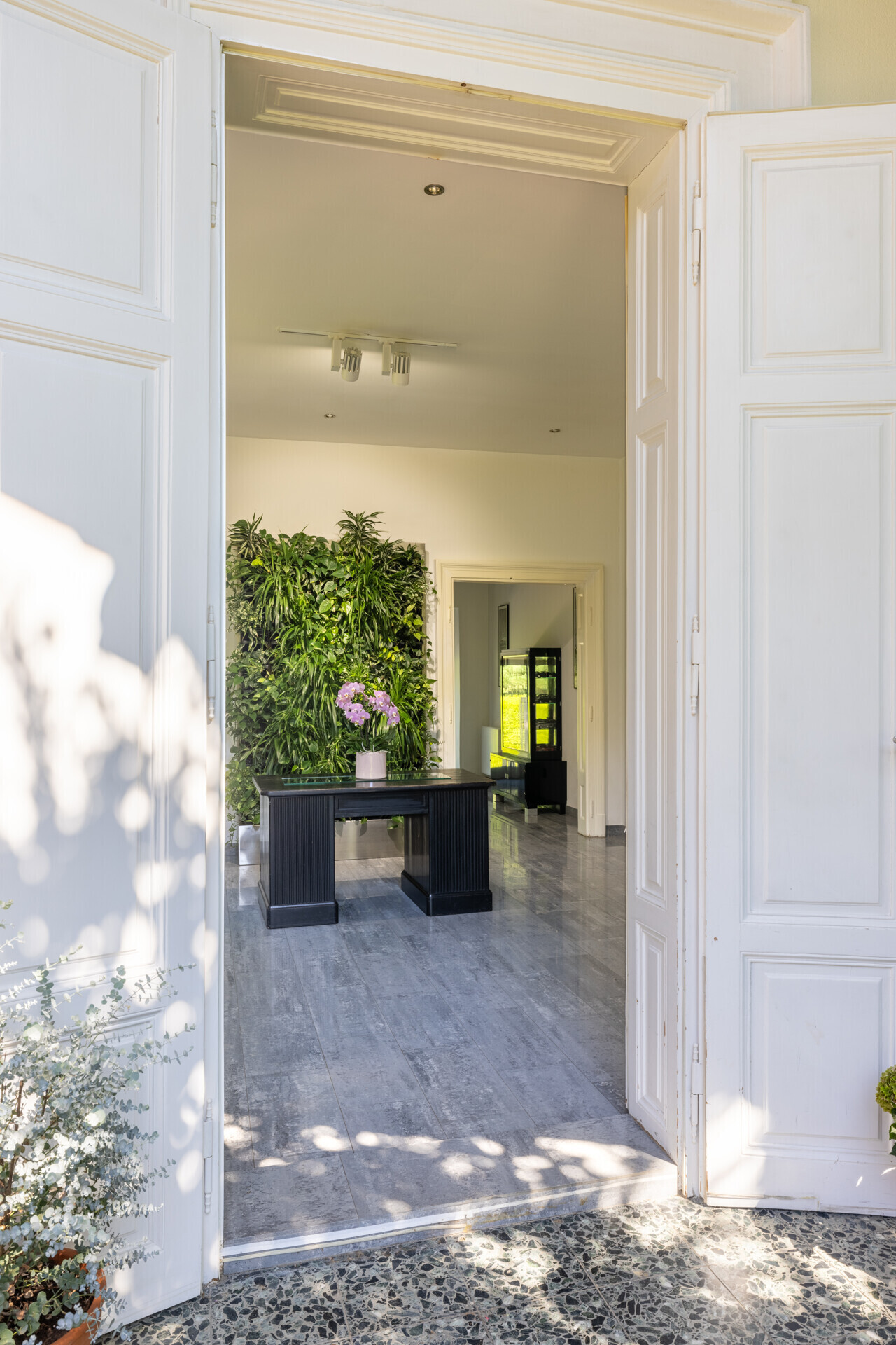 12 Entree von Veranda