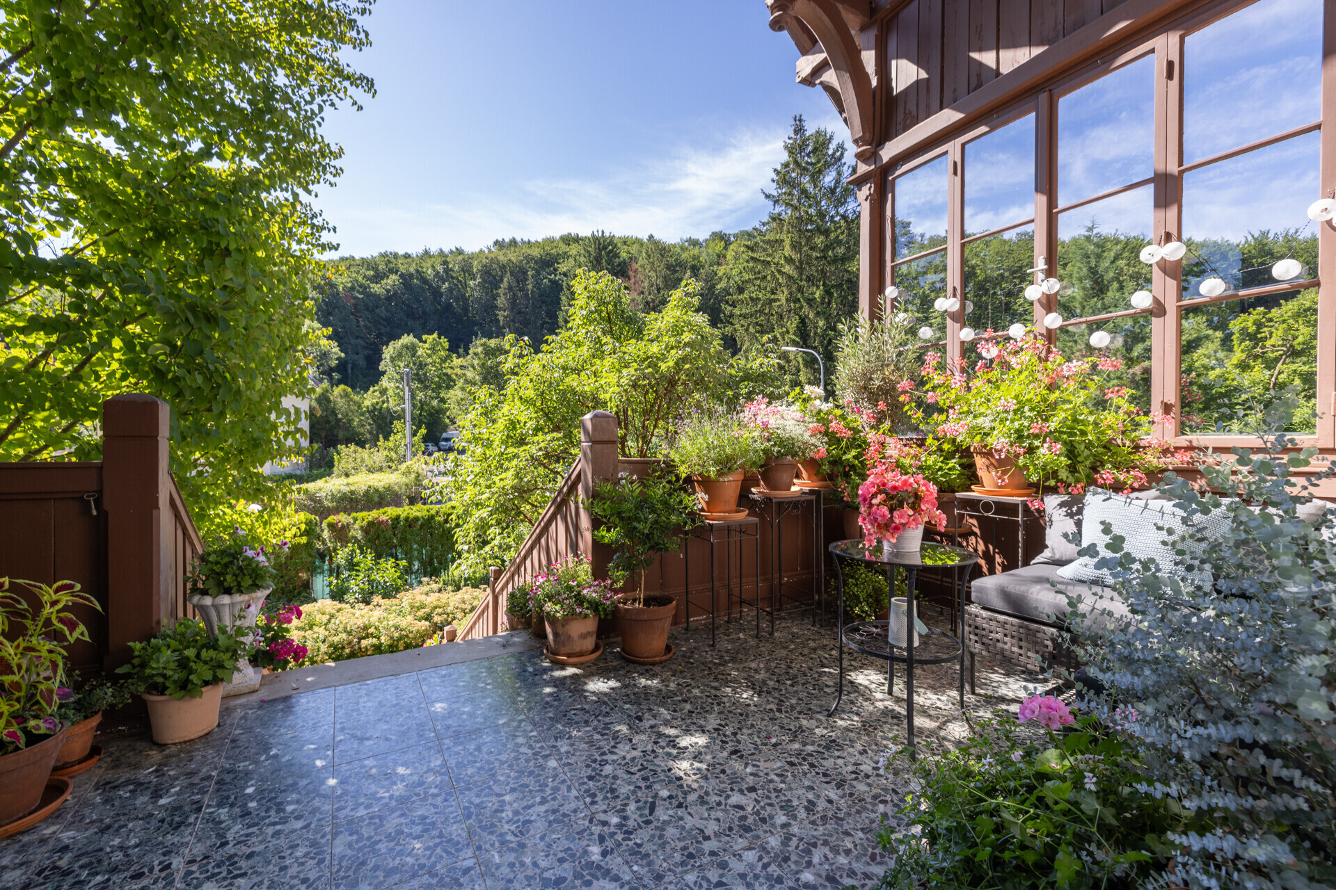 11 Veranda mit vis-a-vis Blick