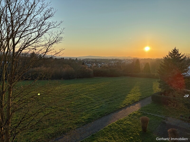 Ausblick vom Balkon