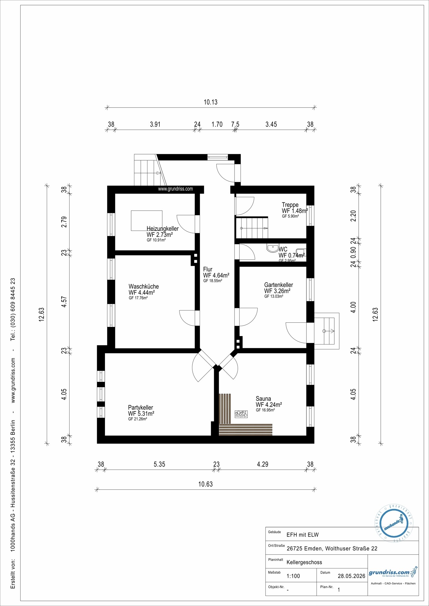 Grundriss KG