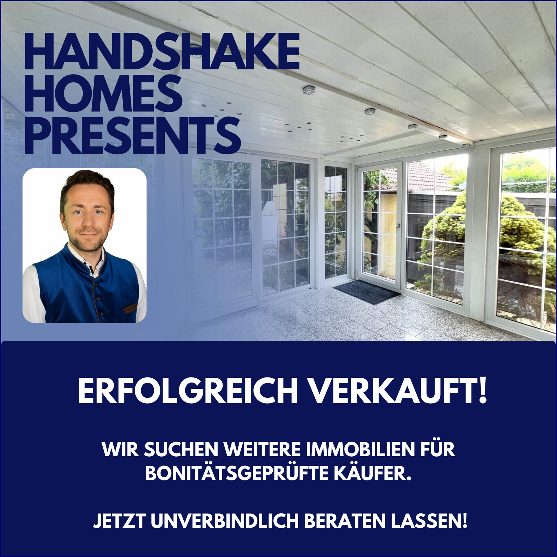 ERFOLGREICH VERKAUFT Sebastian - Template bitte kopieren und Immobilienbild einfügen
