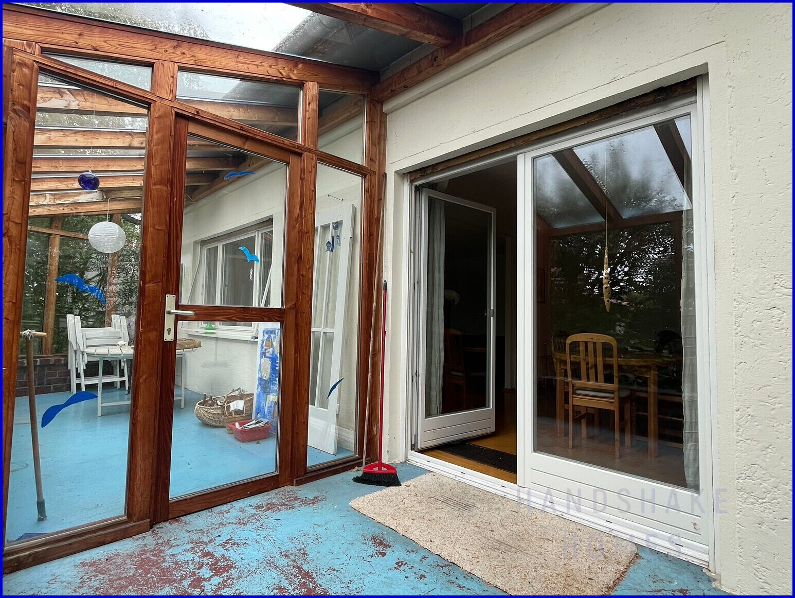 Terrasse und Wintergarten