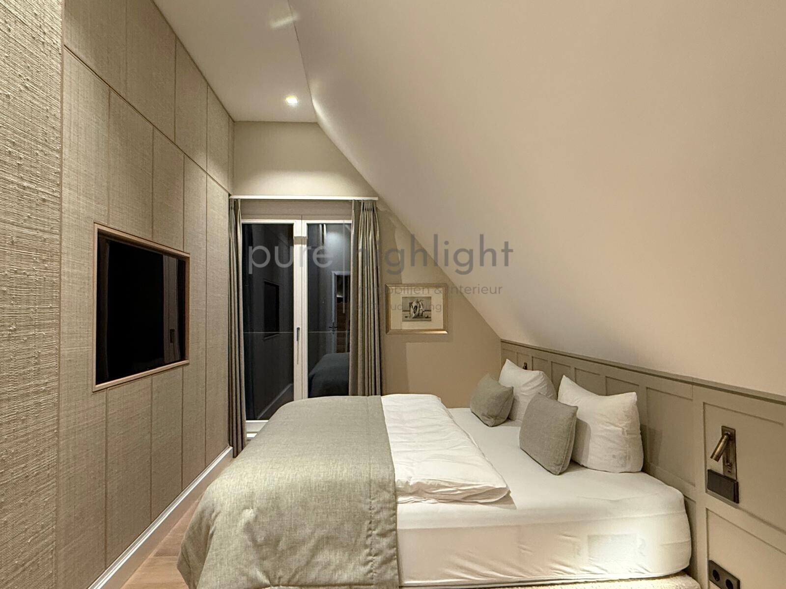 Schlafzimmer Musterwohnung