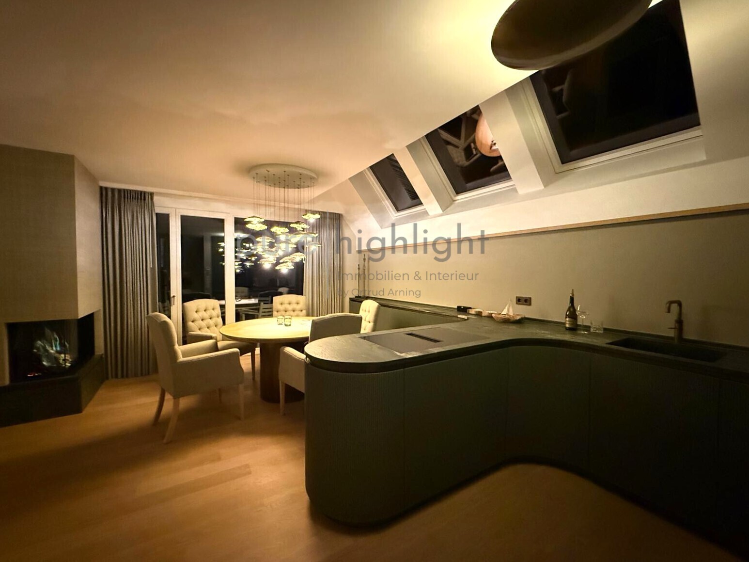 Küche Musterwohnung