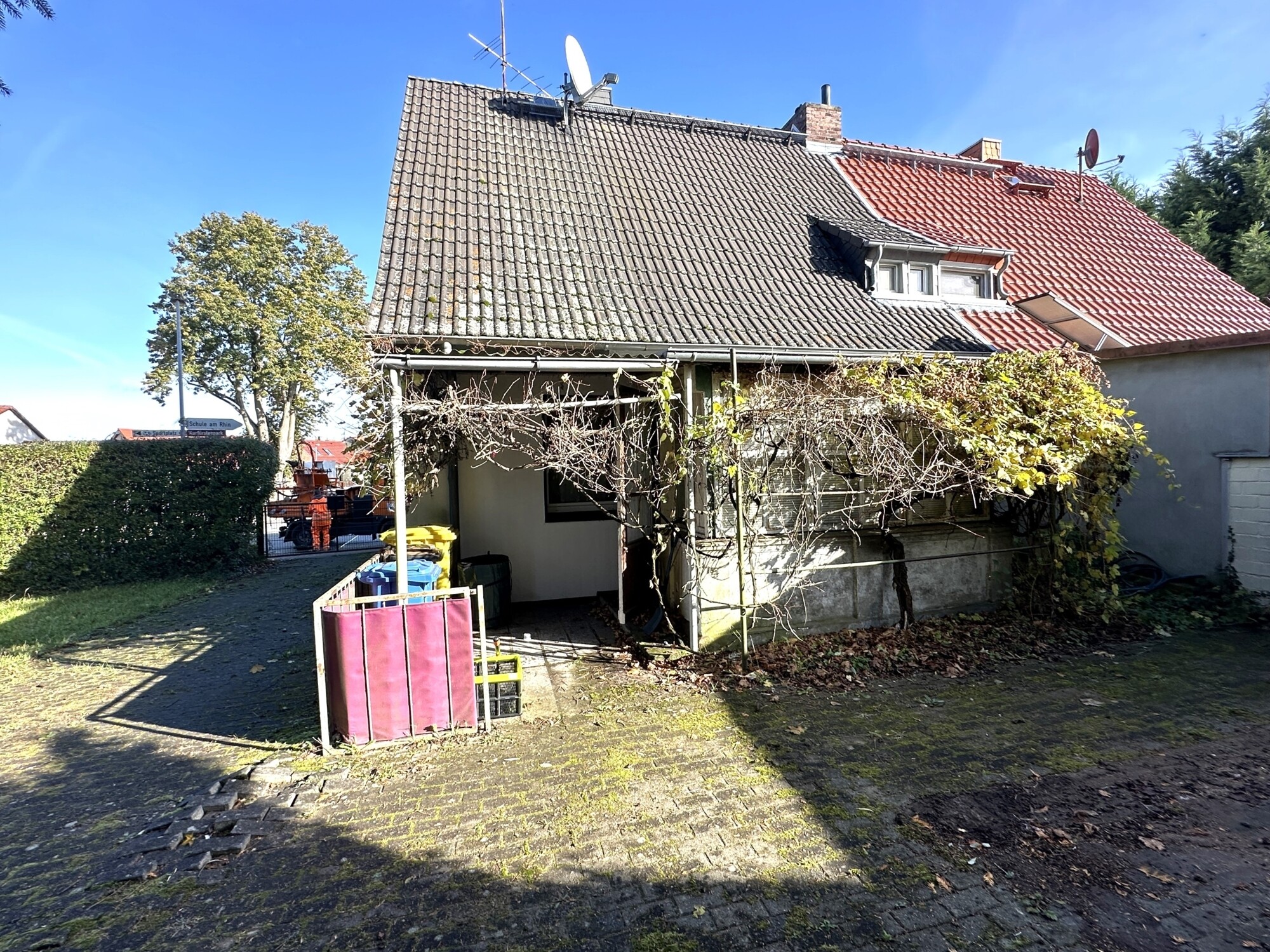Hausrückansicht