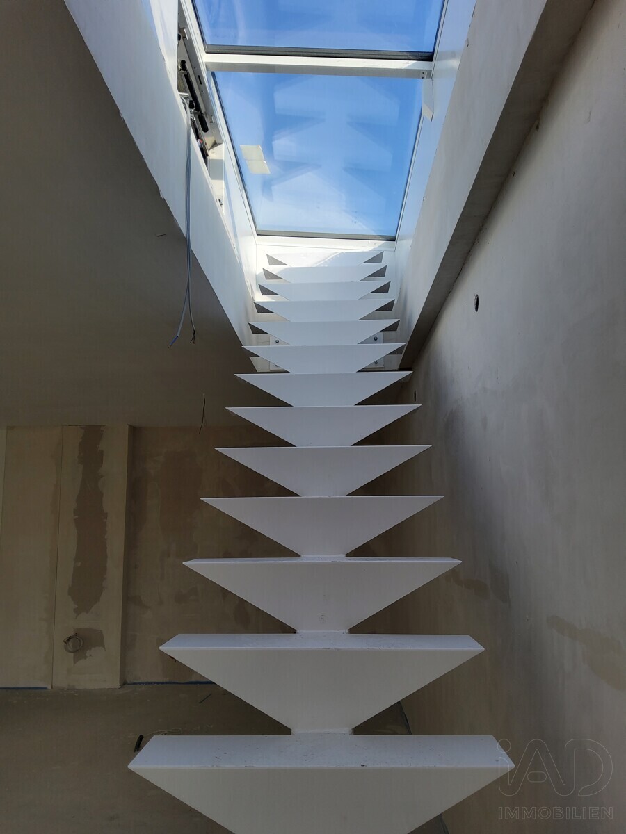 Treppe zur Dachterrasse WE 10
