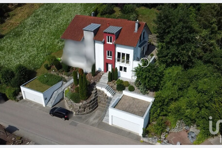 Hausansicht von oben