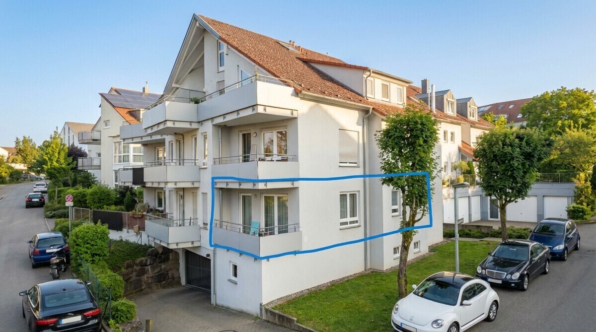Hausansicht Wohnung