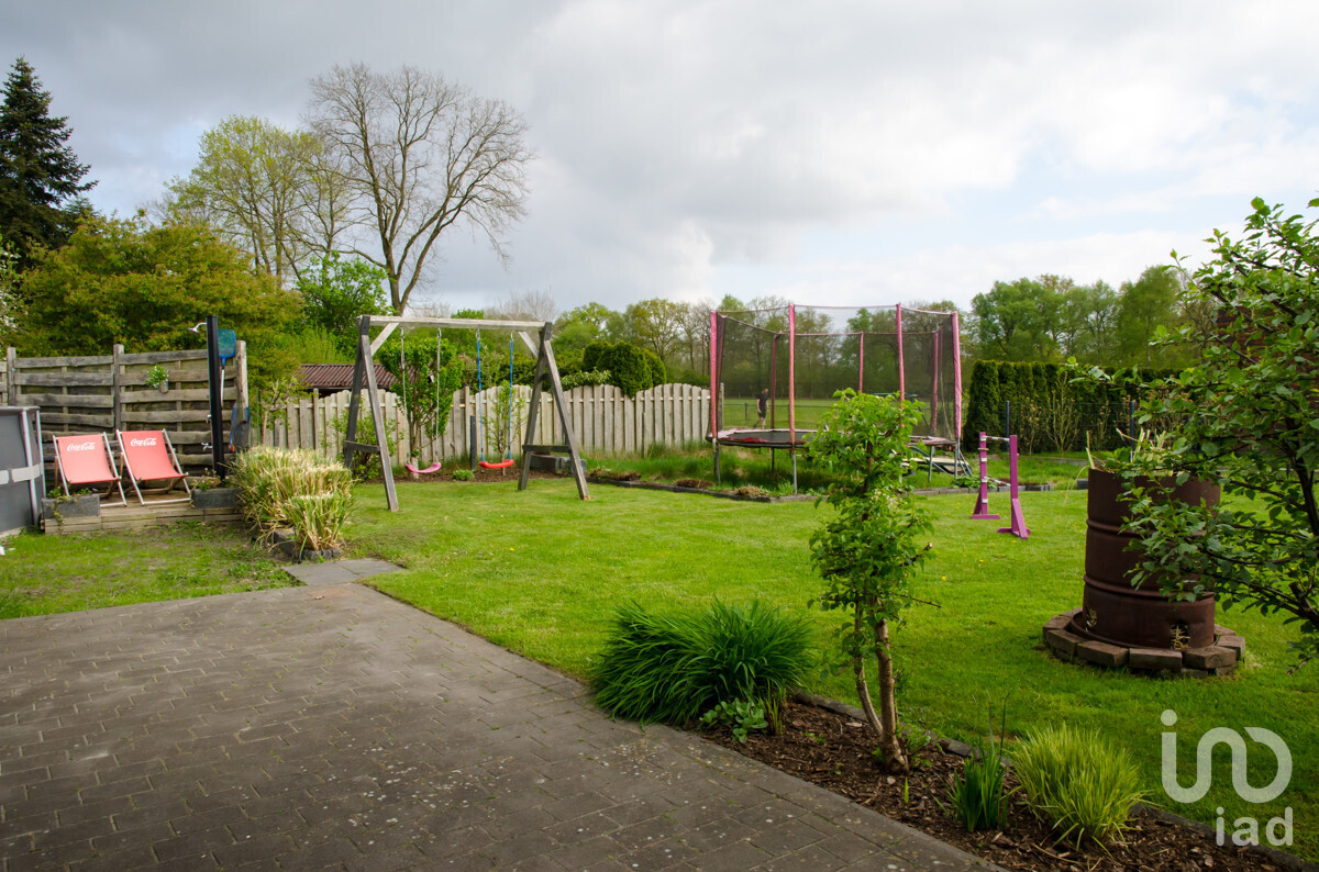 eingezäunter Garten