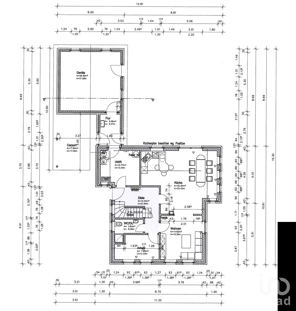 Grundriss EG