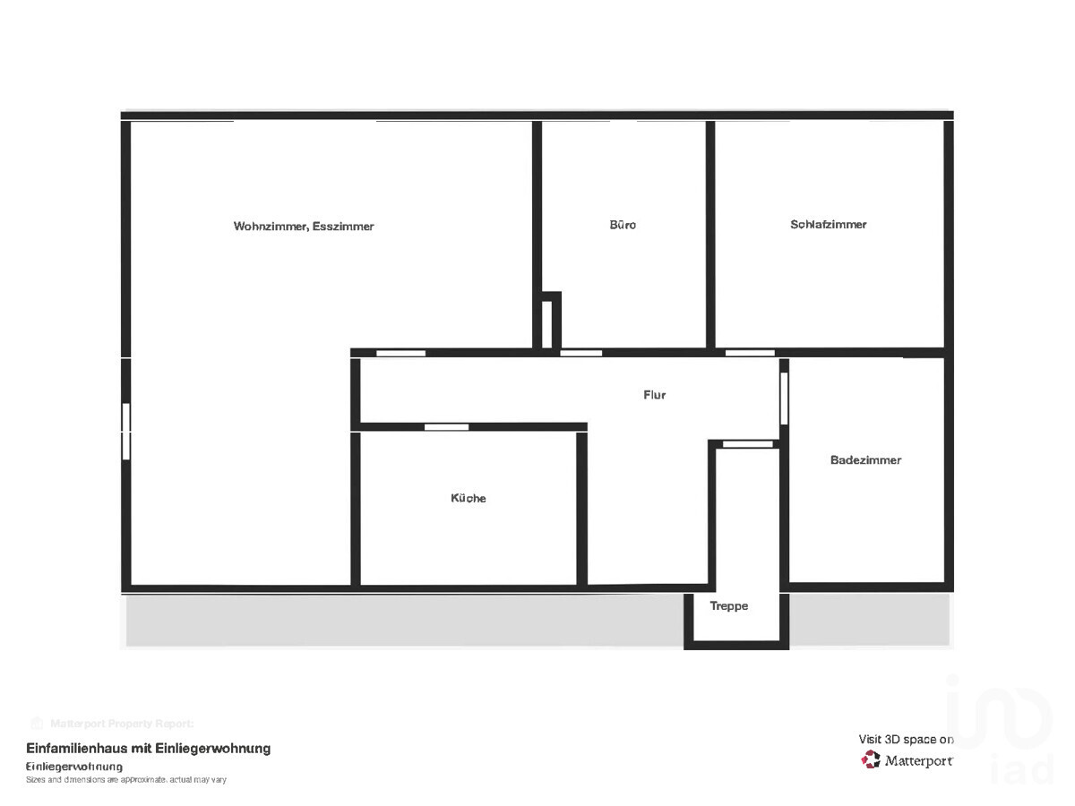 Grundriss Einliegerwohnung