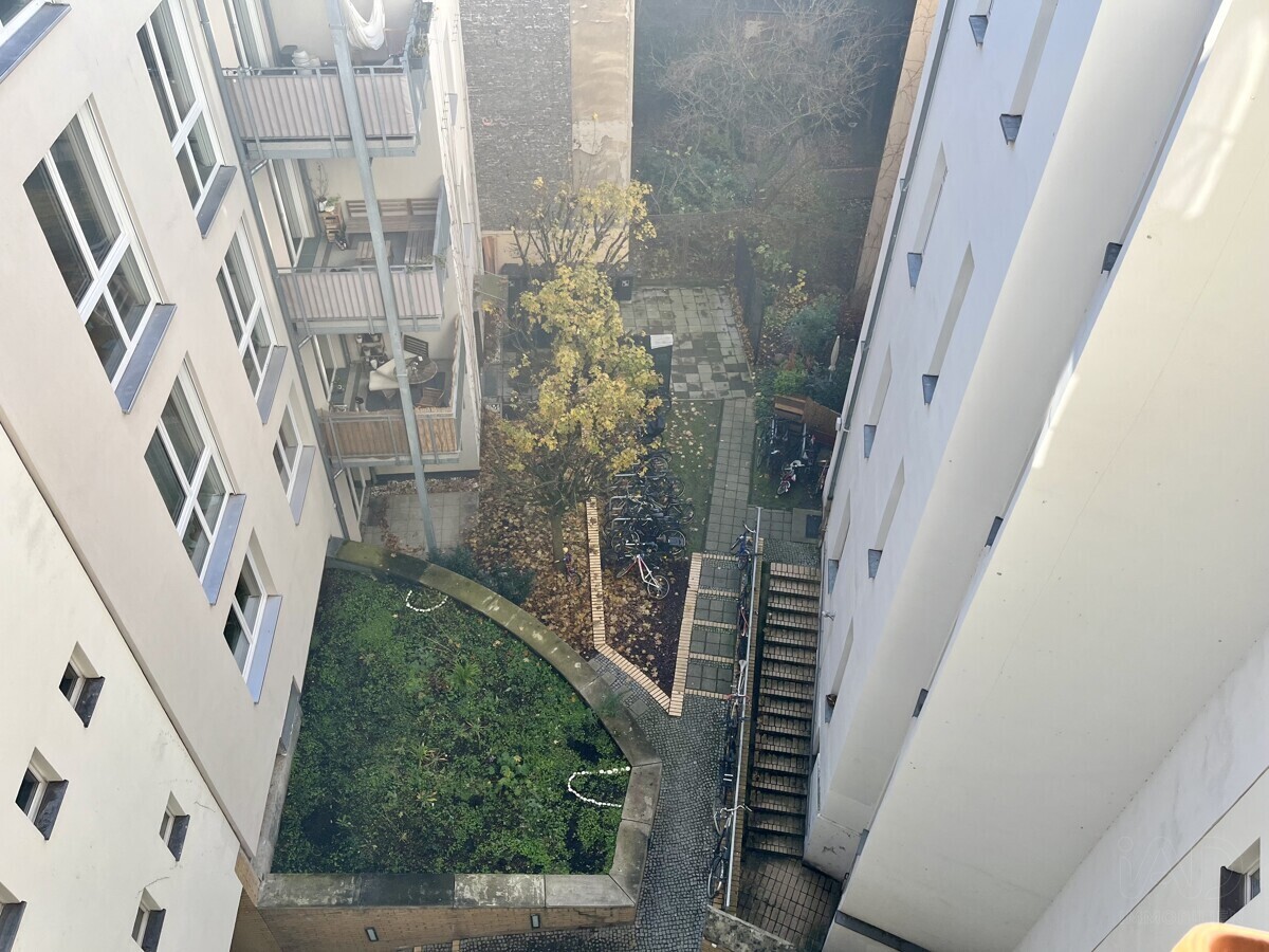 Blick auf Innenhof