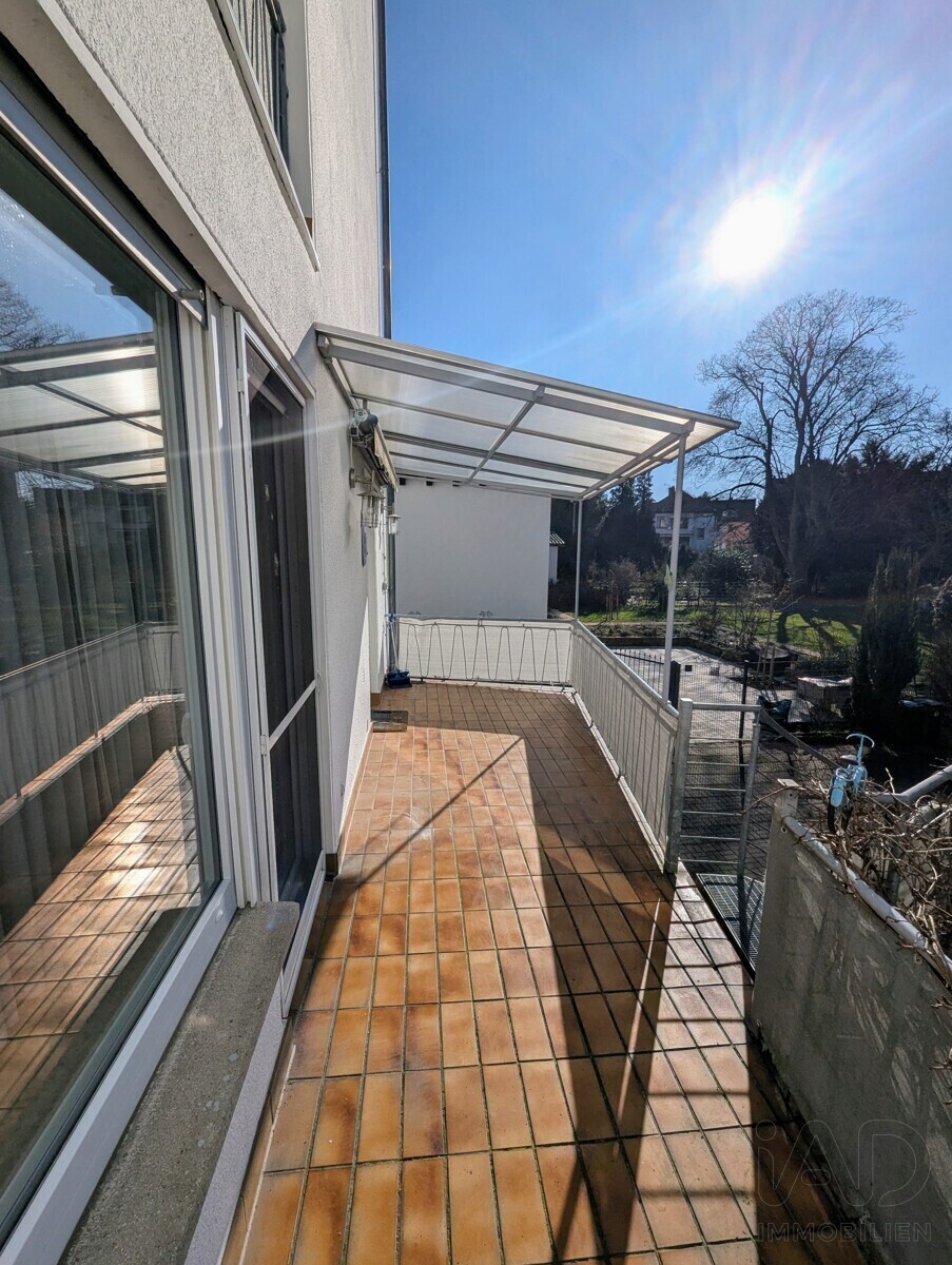 Balkon im EG