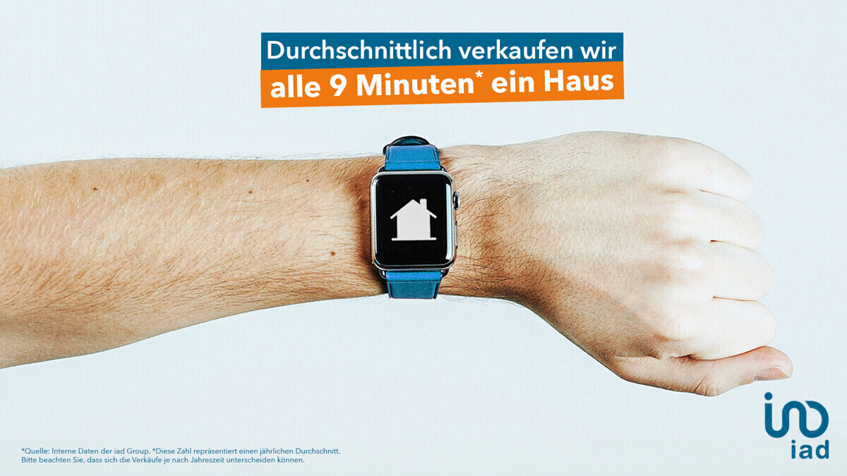 Wir verkaufen alle 9 Minuten ein Objekt