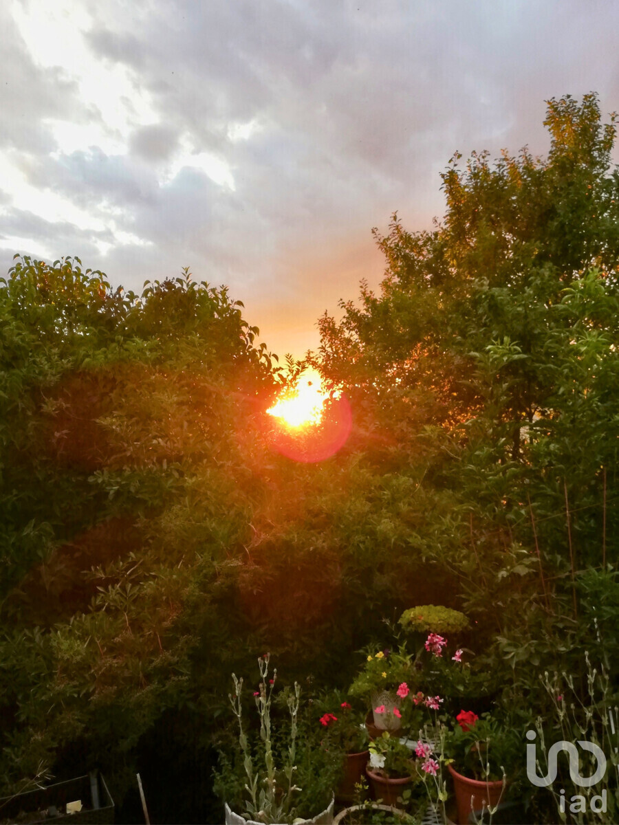 Sonnenuntergang Terrasse