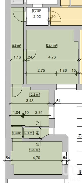 Grundriss 1. OG