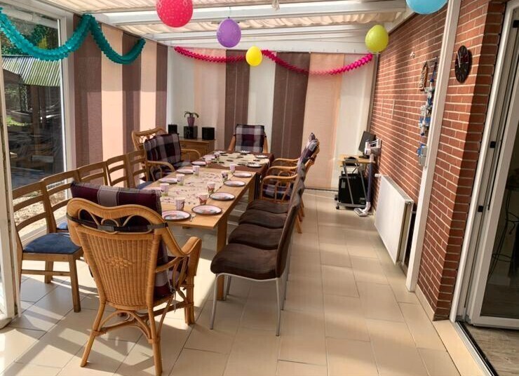 ca. 28 m² großer Wintergarten
