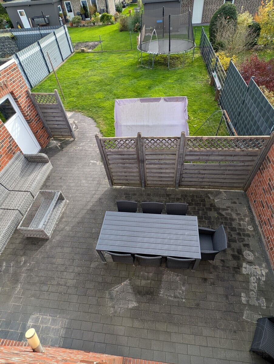 Terrasse und Garten