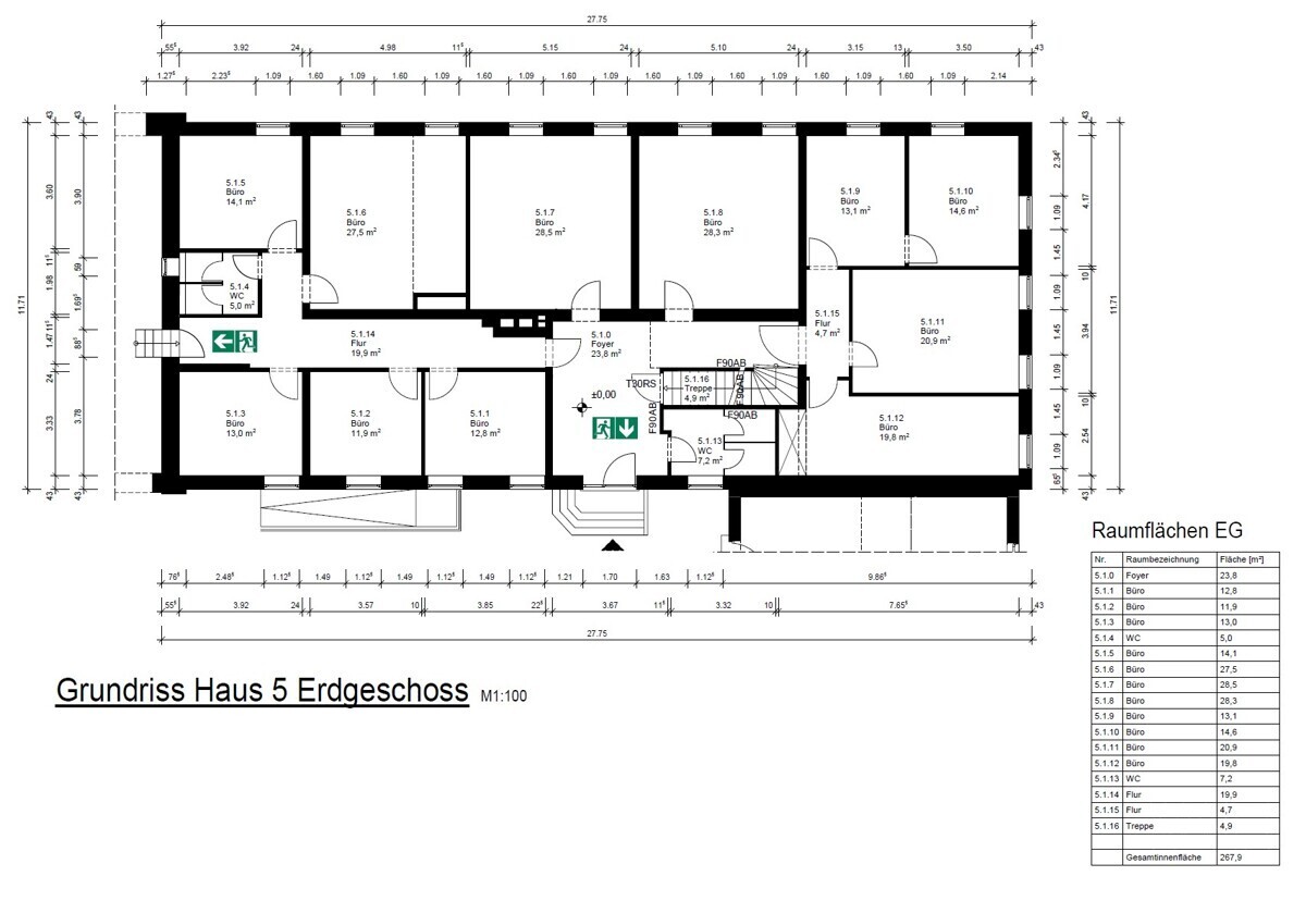 Grundriss EG Haus 5