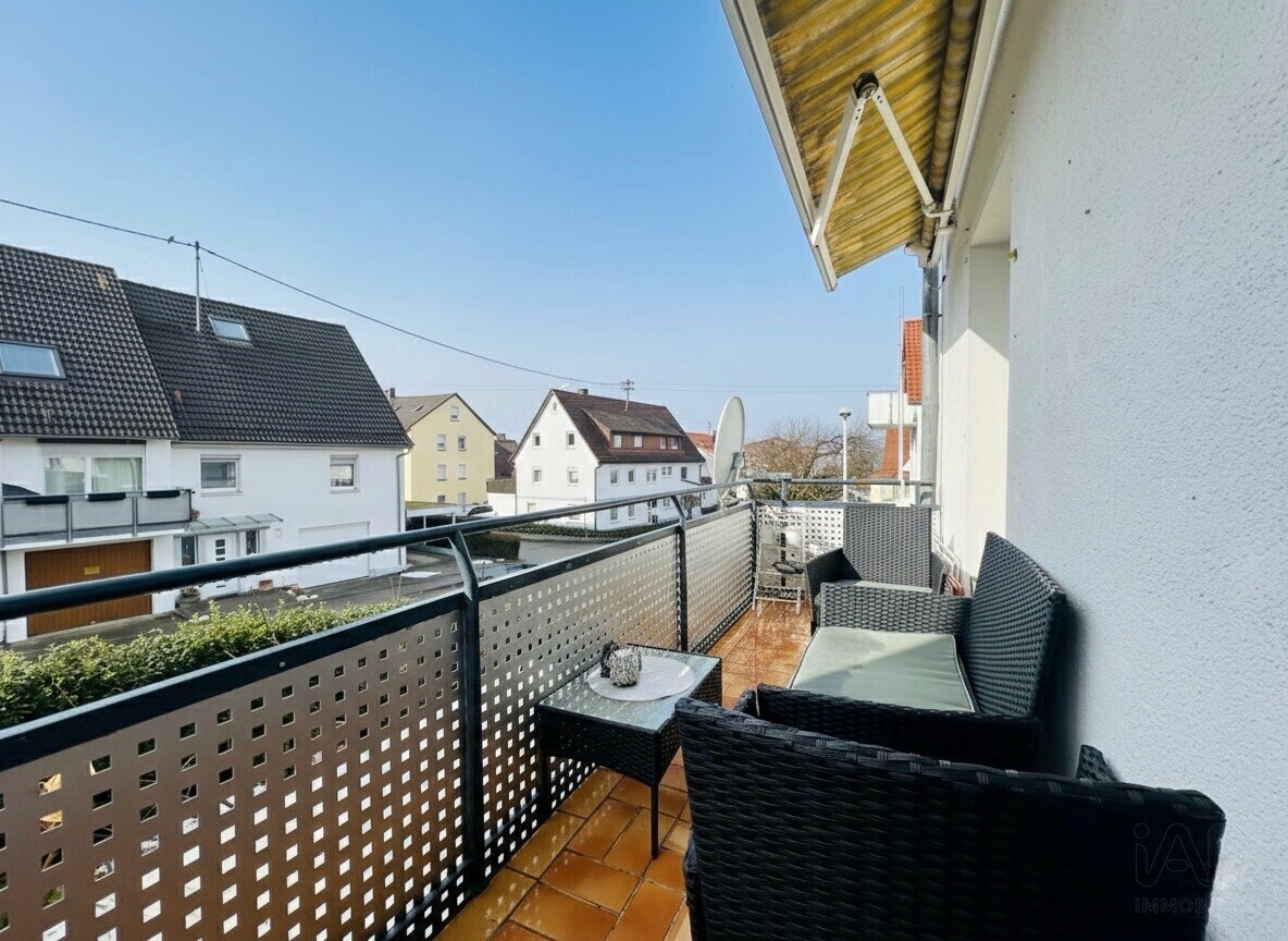 Balkon mit Süd-Ausrichtung