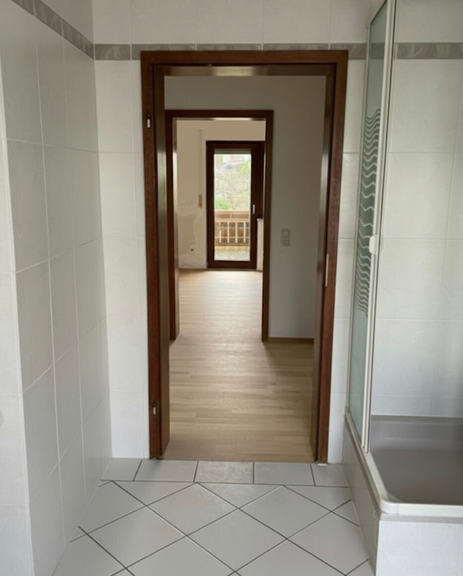 Blick ins Schlafzimmer