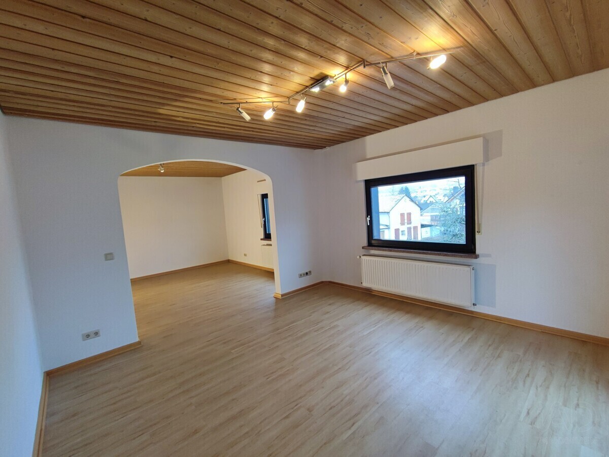 Whg 2 Ansicht Wohnzimmer zum Esszimmer