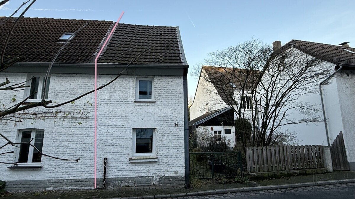 Haushälfte makriert