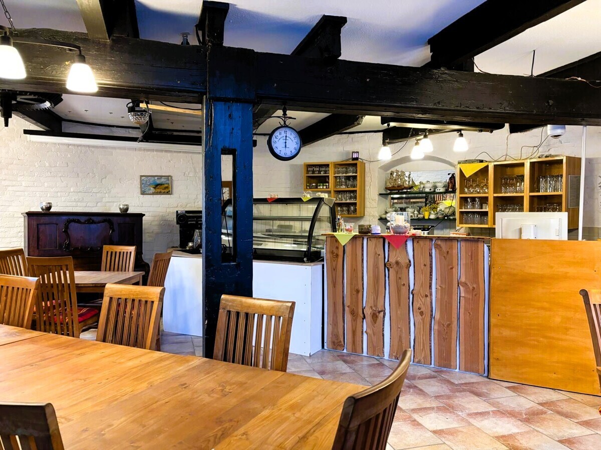 Gastraum Mühlencafe mit Theke