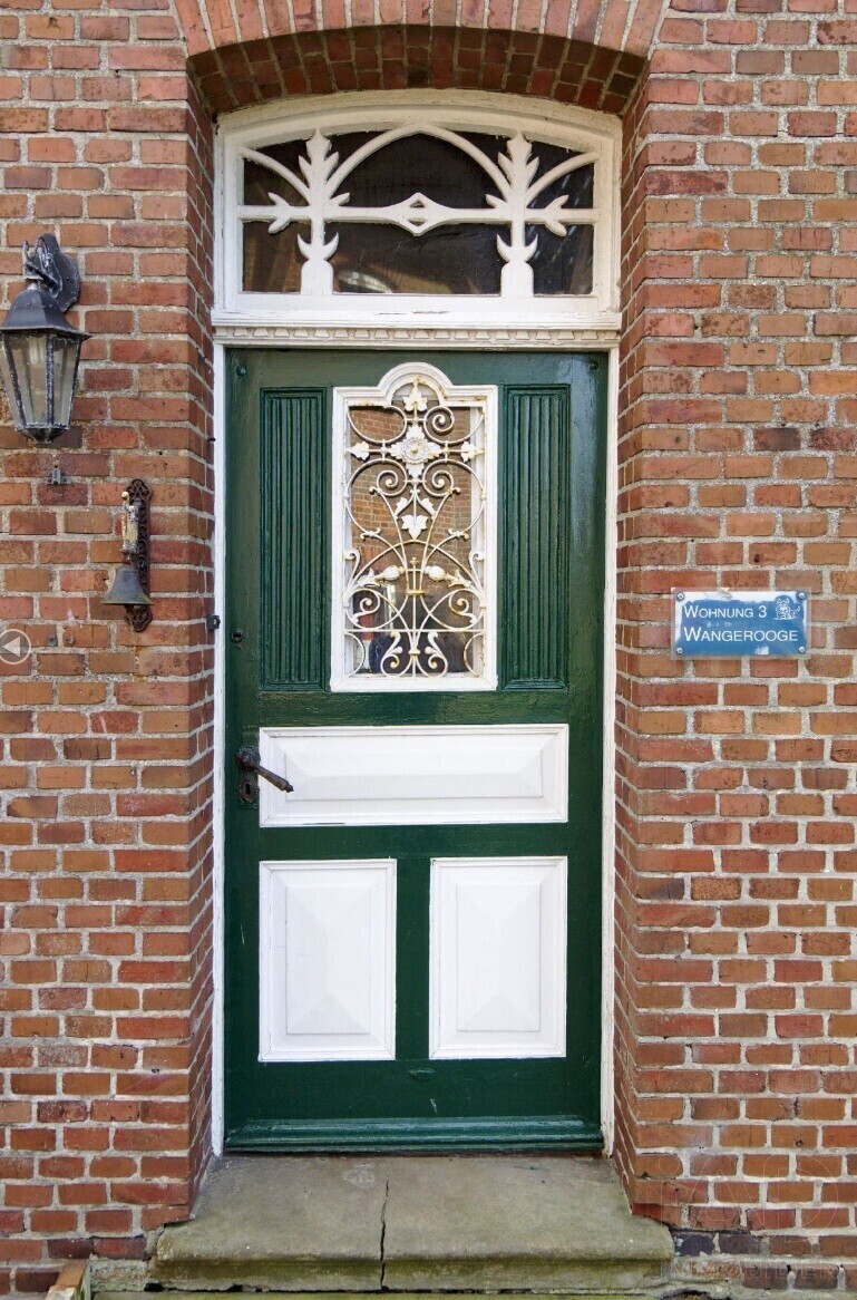 Eingang Haus 1 Apartment Wangerooge