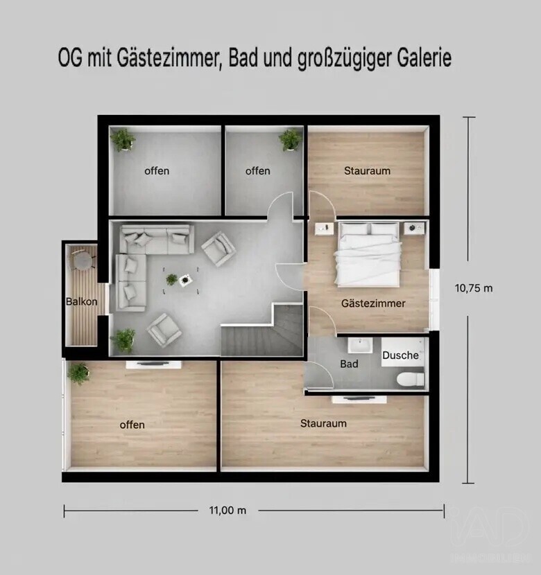 Grundriss OG