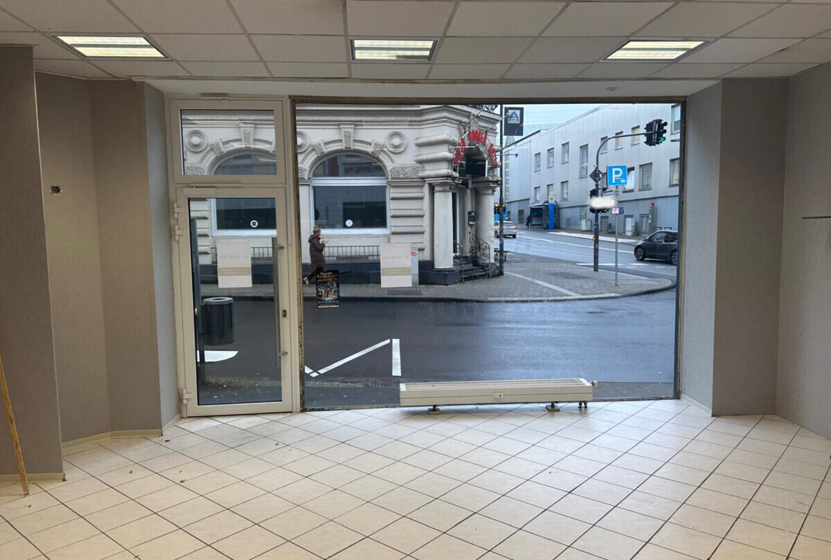 Innenansicht Schaufenster