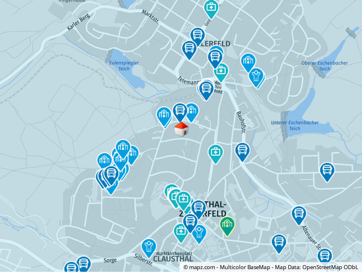 Geolyzer Kartenausschnitt