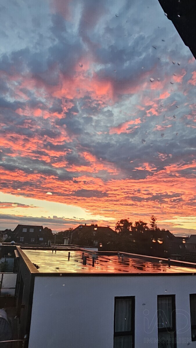 Sonnenuntergang über Uerdingen