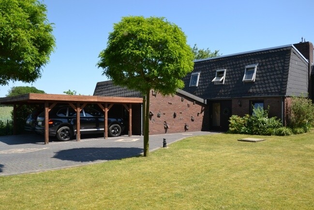Carport + Vorderansicht