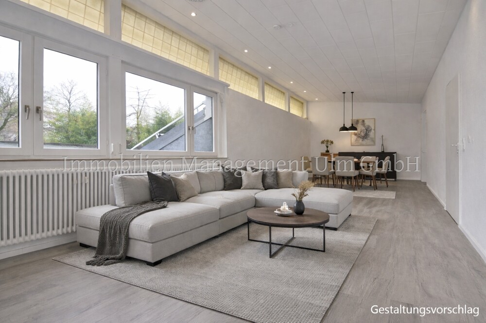 Gestaltungsvorschlag Wohnen-Essen