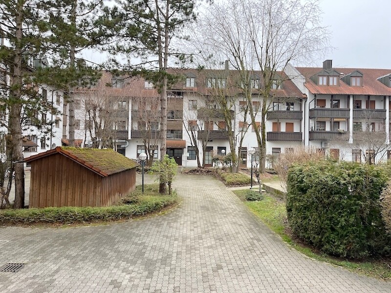 Ausblick Balkon